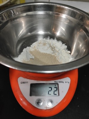 水分補給法、後味、蒸しパンを簡単に作る練習の動きを発酵9
