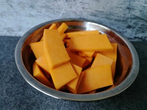 The practice measure that pumpkin cuts Dazhi person biscuit 1