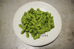 The practice measure of the barbecue gust young soya bean that bake 2