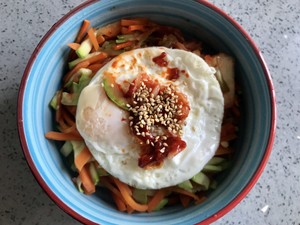 Han Shi mixes meal - the practice measure of edition of simple and easy leftover 4