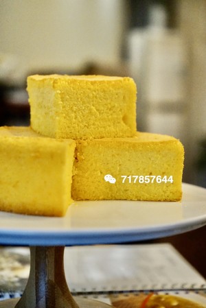Pumpkin cake / the practice measure with wet and sweet mouthfeel 15