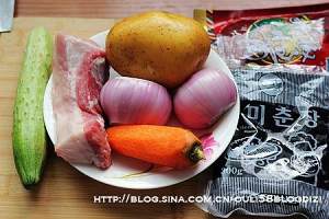 The practice measure of face of Han type fried bean sauce 1