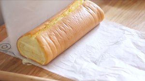 The Durian of flesh of a full Durian is great butter coils + the O that does not fail coil a law / cake piece 6: " thick roll " practice measure 14