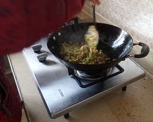 Man of asparagus lettuce of apricot Bao stay of proceedings mixes the practice measure of the meal 5