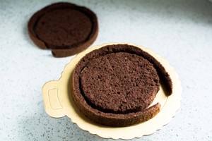 Cake of full-bodied chocolate Mu Si (6 inches) practice measure 3