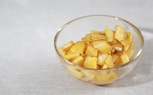 3 minutes of societies use an apple to make sweet soft fragile Ma fragrance the practice measure of cake ~ 2