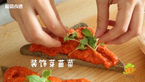 The practice step that breakfast recommends ~ to open type sandwich 12