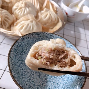 Shandong big steamed stuffed bun (record piece) practice measure 17