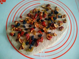The practice measure that 〔 of whole wheat bread does not have oily 〕 without candy 5