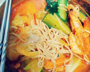 The practice step that shrimp takes shrimp rinse side 7