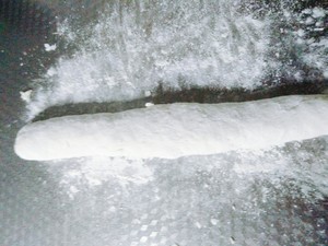 The practice measure of taro silk cake 5