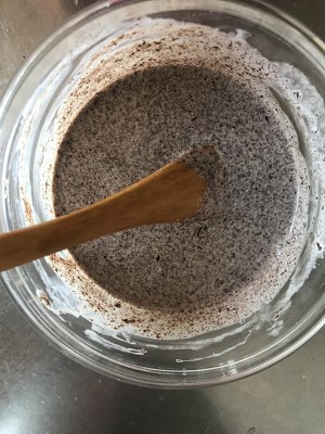 Cake of cauliflower of unripe ketone chocolate (use up butter) practice measure 2