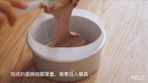 Not of disappear bubble rub card sponge cake / the reservation recipe that adjusts for many times / " sponge reachs his to derive " bake video cake piece the practice measure of 5 17