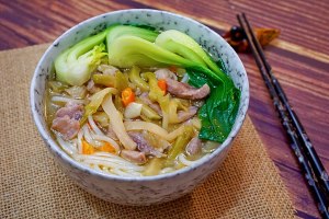 ピンクの練習方法 簡単なクイックワーカーの熱々のマスタード塊茎の細切り肉のスープ9 