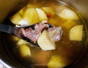 The practice measure of turnip sirlon soup 10