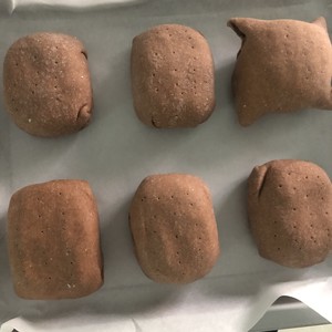 The practice move that the novice makes bread of pure black whole wheat 5