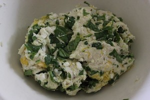 The practice measure of bake of · of health of Piao of biscuit of wave of red of spinach pumpkin cheese 4