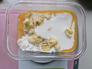 The practice measure of # of machine of breakfast of kitchen of wheat of # of cake of banana yoghurt Hua Fu 2