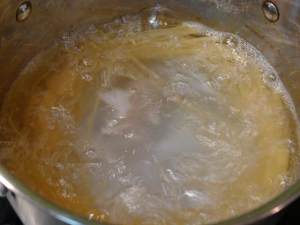 The practice measure of the soy chow mien of late night dining room 1