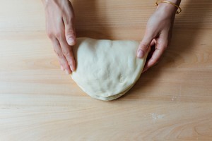 Milk biscuit coils the practice measure of cookbook of boreal vessel oven 7