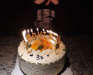 The practice measure of cake of mango Mu Si 11