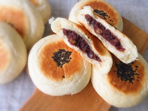 Of stuffing of red sweetened bean taste fry make / the practice measure that adds video 17