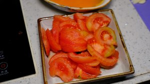 Tomato egg face | · of two people portion licks dry practice measure by sweet gush boiler 5