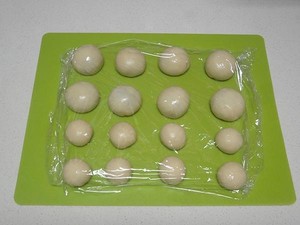 Violet potato of yoke crisp ~ , wipe perfect conjugal bliss of ~ of tea, raw ingredient, the practice move that makes ~ of crisp method of 6 kinds of yoke is added inside happy mid-autumn ~ 20