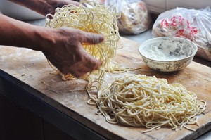 故郷の風味、揚げ豆ソース19の顔の練習尺度