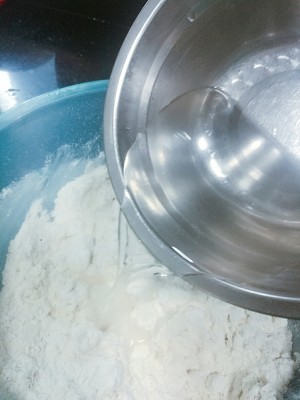 ポーク蒸し詰めパン（ビデオを追加。1回限りの発酵。）練習対策7