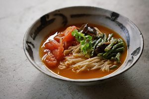 Talk about a day to make food 005 Yun beautiful the practice measure of tomato noodles in soup 11