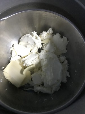 The practice measure of cake of unripe ketone cheese 1