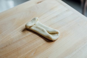 Milk biscuit coils the practice measure of cookbook of boreal vessel oven 13