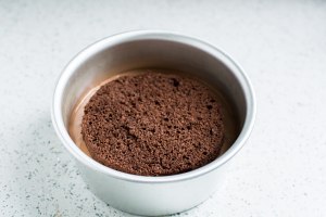 Cake of full-bodied chocolate Mu Si (6 inches) practice measure 14