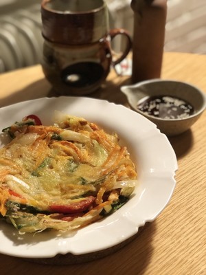 The practice measure of Vegetable Pancake of cake of Han type vegetable 9