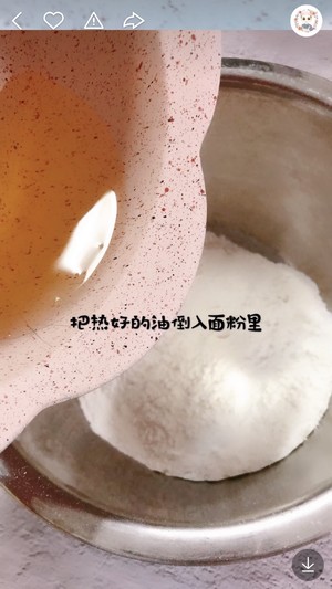 The practice measure that enters the mouth to change small cake namely 8