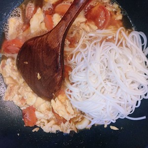 The practice measure of the tomato egg face with super delicious tasty 10