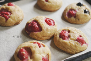 Vegan explodes the practice measure of big Cookie of lemon of oar berry fruit 14