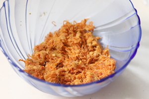 Salty yoke dried meat floss manages health practice measure 1
