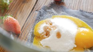 The practice measure that the strawberry cake of the sweetmeats inn Le Bread Lab with the most popular Korea coils 3