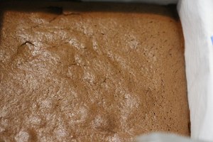 The practice measure of cake of loose dew chocolate 7