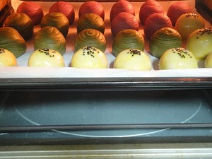 Violet potato of yoke crisp ~ , wipe perfect conjugal bliss of ~ of tea, raw ingredient, the practice move that makes ~ of crisp method of 6 kinds of yoke is added inside happy mid-autumn ~ 41