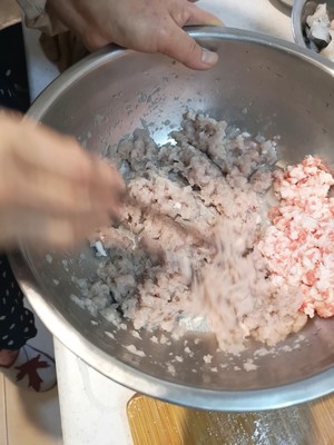 Spanish mackerel dumpling (add Spanish mackerel processing technique) practice measure 9