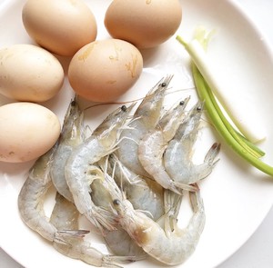 Super tender the practice measure that slippery shelled fresh shrimps stews an egg 1