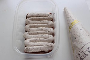 Delicious to weeping Aoliao the practice measure of cake of salted butter box 15