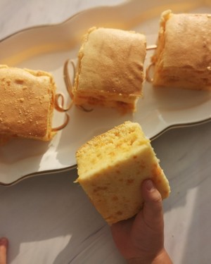 The practice measure of cake of dried meat floss of salty yoke of ancient early taste 30