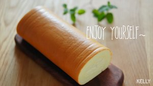 The Durian of flesh of a full Durian is great butter coils + the O that does not fail coil a law / cake piece 6: " thick roll " practice measure 19
