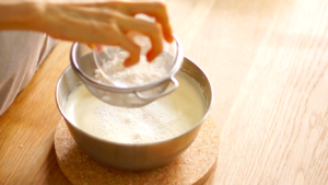 Classical sponge cake / " sponge reachs his to derive " bake video cake piece the practice measure of 3 13