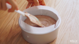 Not of disappear bubble rub card sponge cake / the reservation recipe that adjusts for many times / " sponge reachs his to derive " bake video cake piece the practice measure of 5 18
