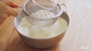 Not of disappear bubble rub card sponge cake / the reservation recipe that adjusts for many times / " sponge reachs his to derive " bake video cake piece the practice measure of 5 11